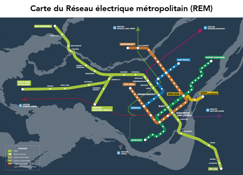 Réseau électrique métropolitain | CDPQ Infra