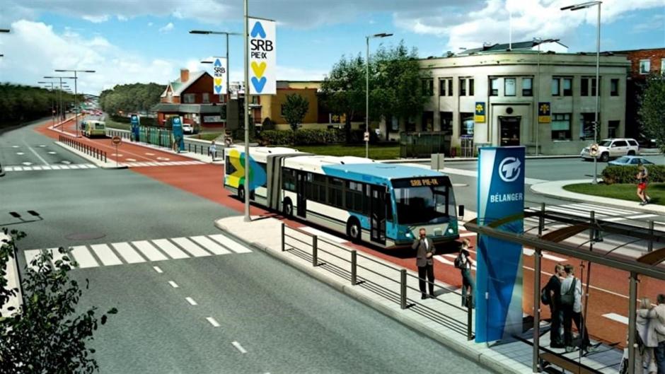 Montréal officialise le projet de SRB sur Pie-IX
